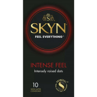 Нелатексні презервативи SKYN Intense Feel з шипами, що виступають (ціна за пачку, 10 шт.)