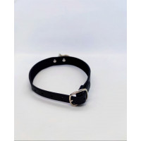 Ошейник с кльцом Collar black with ring