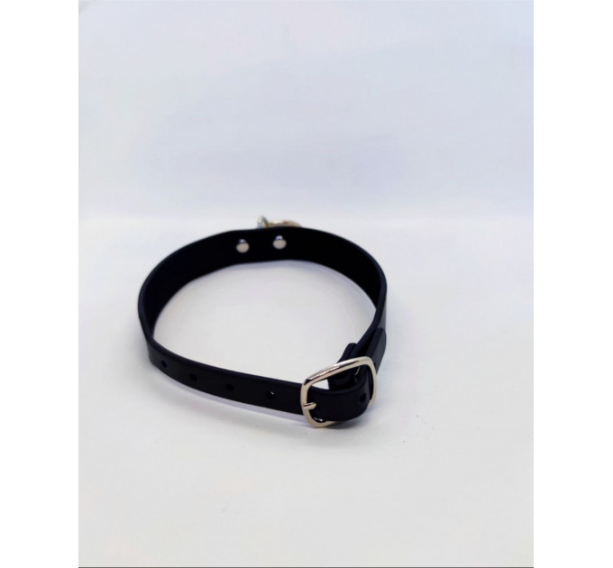 Ошейник с кльцом Collar black with ring
