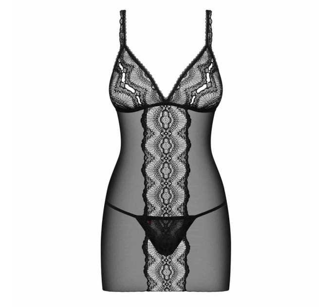 Пеньюар Obsessive Lucita + стринги L/XL