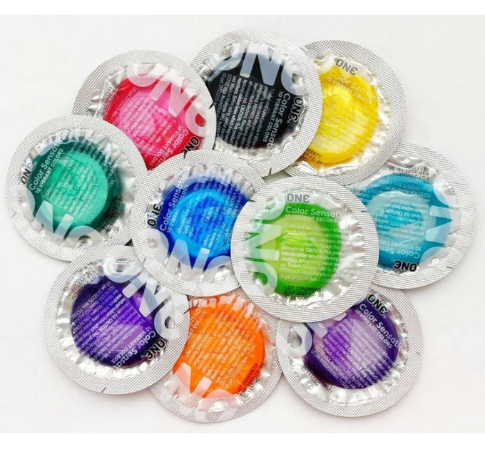 Презервативи One Color Sensation, 5 штук