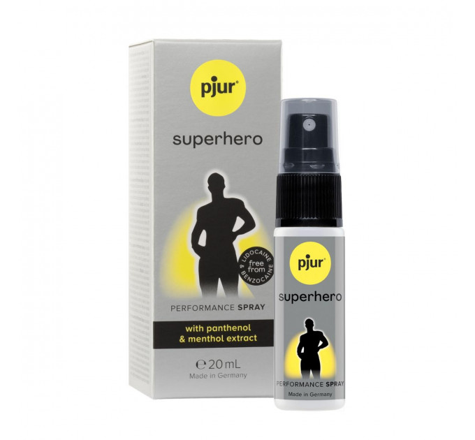 Пролонгатор спрей Pjur Superhero Performance Spray для продовження статевого акту, 20 мл
