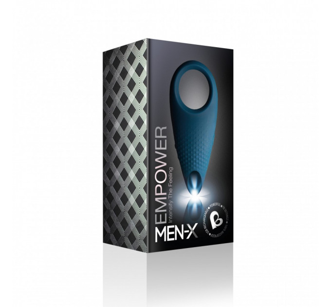 RO14372 ерекційне віброкільце ROCKS-OFF-EMPOWER COUPLES STIMULATOR BLUE