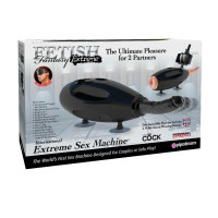 Секс-машина для двоих Pipedream Fetish Fantasy Extreme на присосках с держателем для телефона