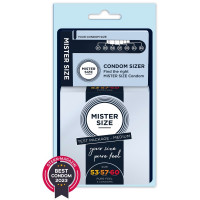 Тестбокс/Комплект из 3 презервативов Mister Size Tester Kit 53-57-60 Medium, для определения размера Тестбокс/Комплект из 3 презервативов Mister Size Tester Kit 53-57-60 Medium, для определения размера