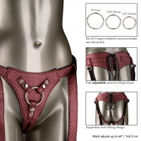 Трусики для страпону CalExotics Her Royal Harness The Regal Queen