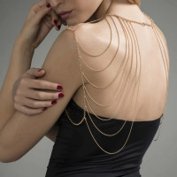 Ланцюжок на плечі Bijoux Indiscrets золотистий