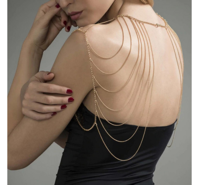 Цепочка на плечи Bijoux Indiscrets золотистая