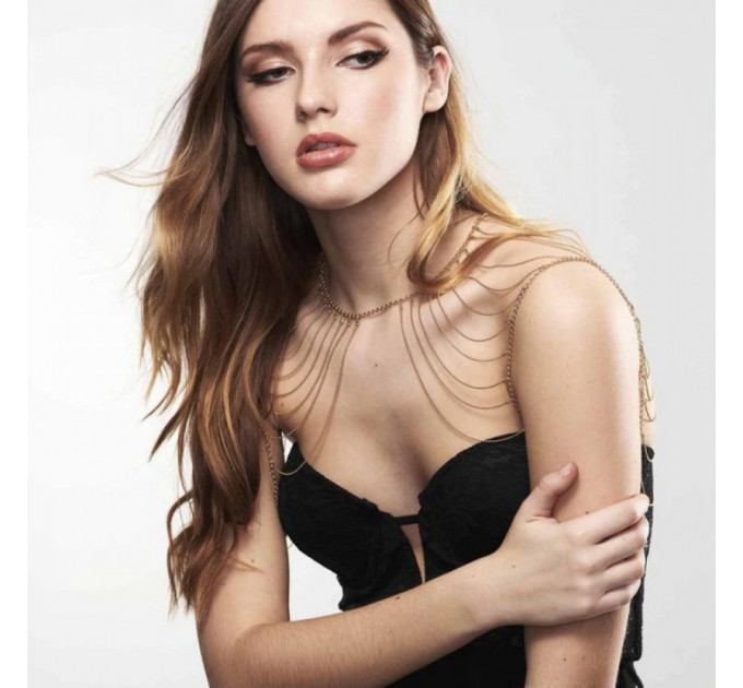 Цепочка на плечи Bijoux Indiscrets золотистая
