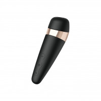 Вакуумний кліторальний стимулятор SATISFYER PRO 3 + чорний