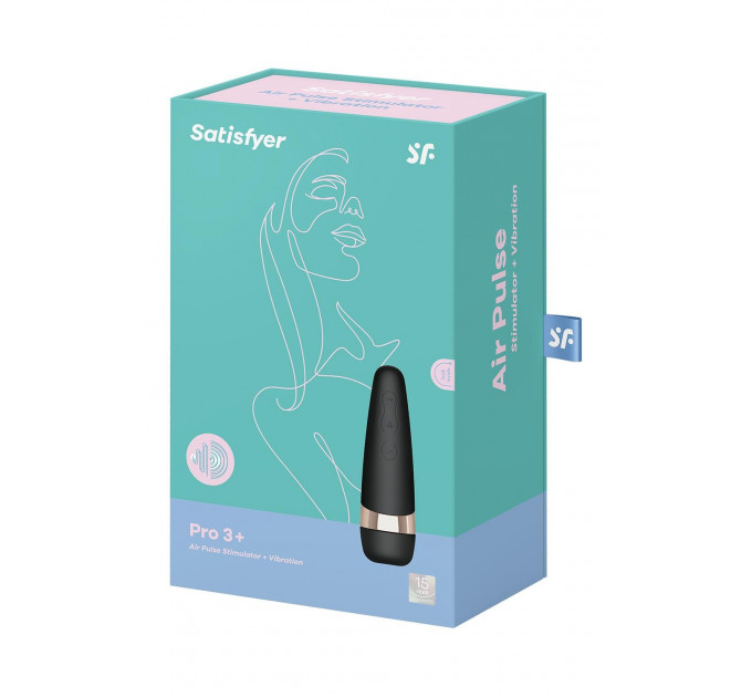 T360053 Вакуумный клиторальный стимулятор SATISFYER PRO 3 VIBRATION