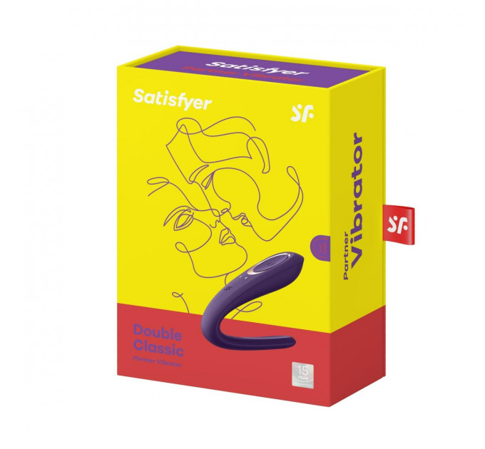 Вибромассажер для двоих SATISFYER DOUBLE CLASSIC