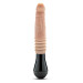 Вібратор Blush Dr Skin Dr Knight з ротацією та фрикціями, бежевий