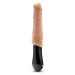 Вібратор Blush Dr Skin Dr Knight з ротацією та фрикціями, бежевий