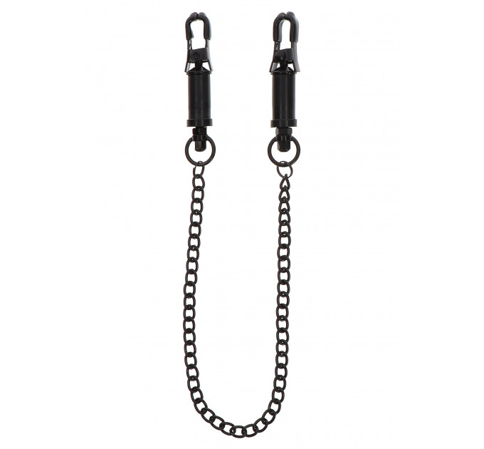 Зажимы на соски Heavy Duty Adjustable Clamps чёрные 52 см TABOOM