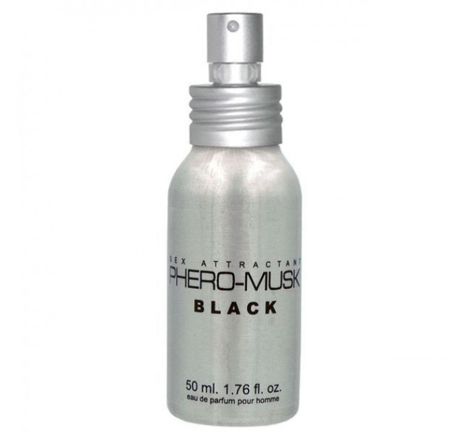 Духи з феромонами чоловічі Aurora PHERO-MUSK BLACK, 50 ml, шт