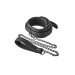 Ошейник с поводком Dream Toys BLAZE COLLAR LEASH DIAMOND BLACK
