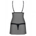 Cорочка Obsessive 865-CHE-1 chemise & thong S/M
