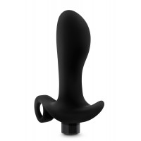 Анальна пробка Blush Anal Adventures Platinum Silicone Vibrating Pros