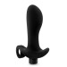 Анальная пробка Blush Anal Adventures Platinum Silicone Vibrating Pros