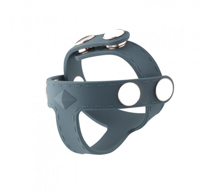 Ерекційне кільце Boners T-shape Ball Splitter, сіре