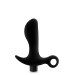 Анальная пробка Blush Anal Adventures Platinum Silicone Vibrating Pros