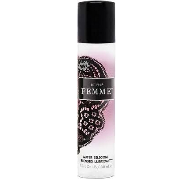 Лубрикант женский водно-силиконовый Wet Elite Femme, 30 мл