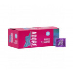 Ребристі презервативи Pasante Adore Ribbed Pleasure, 144 шт