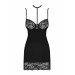 Сорочка Obsessive Raquelia chemise & thong S/M