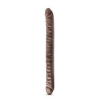 Двойной фаллоимитатор DR SKIN 18INCH CHOCOLATE