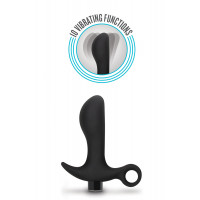Анальна пробка Blush Anal Adventures Platinum Silicone Vibrating Pros