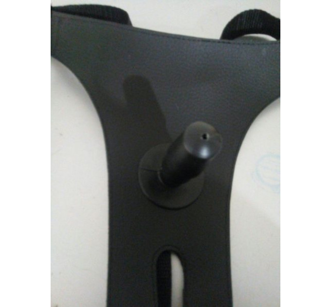 Трусики HARNESS з кріпленням Vac-U-Lock, Черный