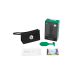 Анальная пробка со смещенным центром тяжести B-Vibe Snug Plug 2, силиконовая, зеленая