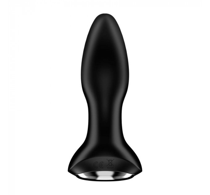 Анальна смарт-пробка із ротацією Satisfyer Rotator Plug 2+, чорний
