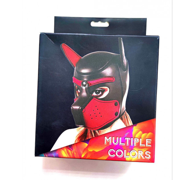 Бдсм маска собаки Bondage Puppy Hood LUV BLUE