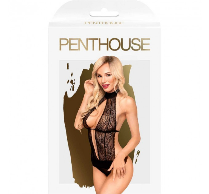 Боди сексуальный черный Penthouse Perfect lover black (L/XL)