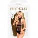 Боди сексуальный черный Penthouse Perfect lover black (L/XL)