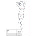 Бодистокинг BS047 Black Passion, с открытым доступом, черный, S/L