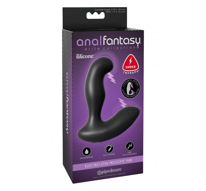 Електростимулюючий вібратор простати Pipedream Anal Fantasy чорний