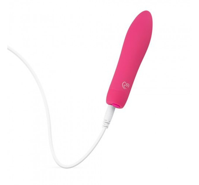 Мини-вибратор Easytoys розовый Velvet Vibe - Pink