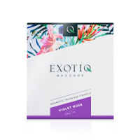 Масажна свічка Exotiq Massage Candle Violet Rose 200 г