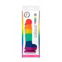 Фаллоимитатор силикон NS Novelties COLOURS PRIDE EDITION 5INCH DILDO