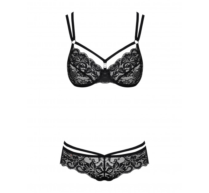 Комплект Obsessive 860-SET-1 2 pcs set black L/XL