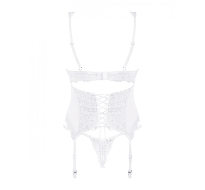 Комплект Obsessive Amor Blanco, белый, S/M