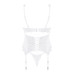 Комплект Obsessive Amor Blanco, белый, S/M