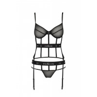 Корсет KYOUKA CORSET black S/M - Passion