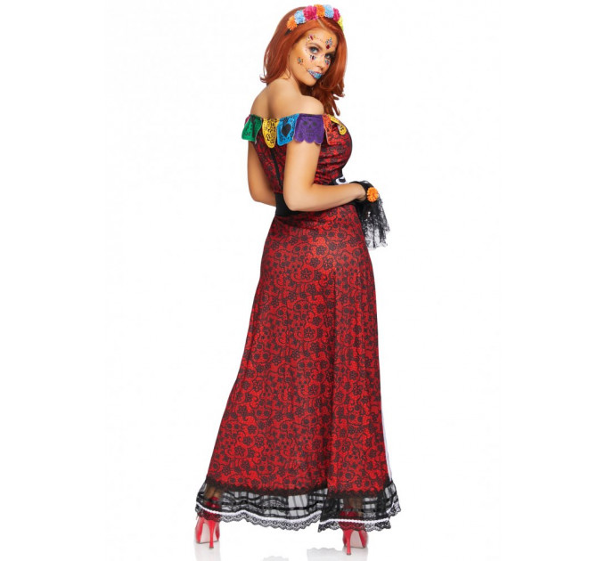 Костюм Делюкс Leg Avenue Deluxe Day of the Dead Beauty M/L
