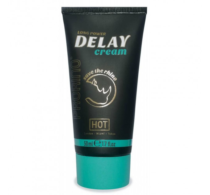 Крем прологантор для мужчин HOT Prorino Delay Cream, 50 мл