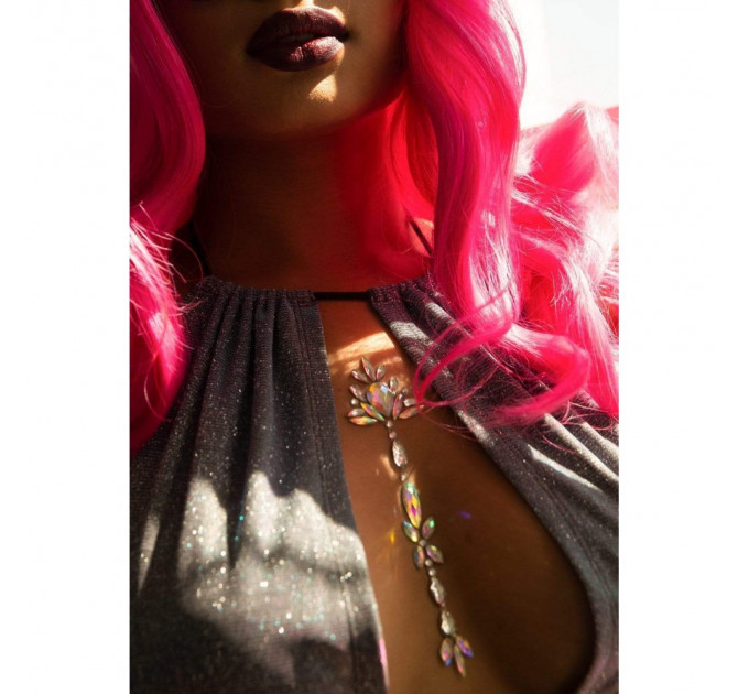 Кристаллы для тела Jade Jewels Sticker от Leg Avenue, прозрачные