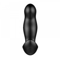 Масажер простати Nexus Beat Remote Control з пульсацією на головці, 13.3 х 4 см (чорний)